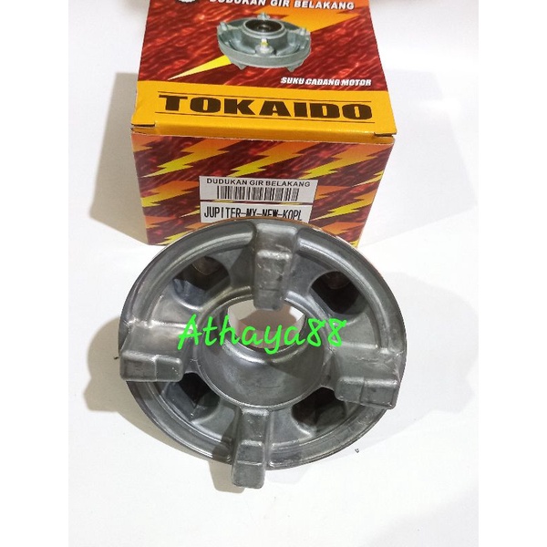 DUDUKAN GEAR NAP GEAR BELAKANG YAMAHA JUPITER MX NEW 135 DD DOUBLE DISC TOKAIDO
