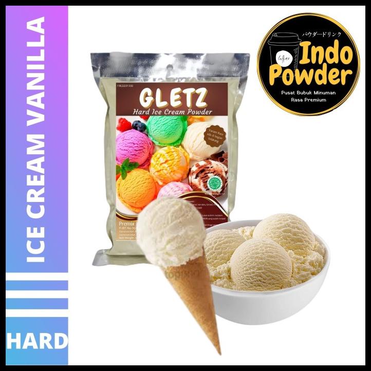 

Hard Ice Cream Vanilla 1Kg - Bubuk Es Krim Vanilla