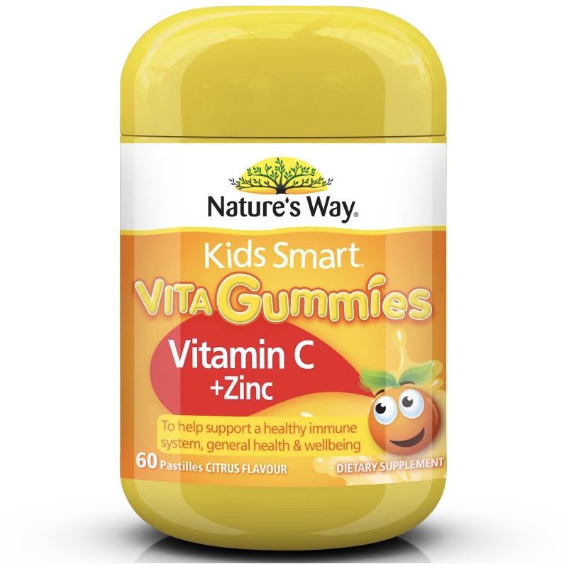 Nature’s Way Kids Smart Vita Gummies Vitamin C + Zinc 60’s