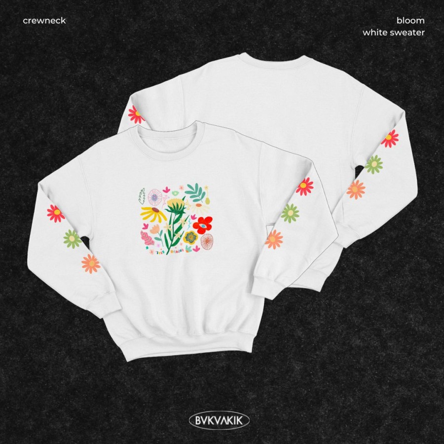 Crewneck Bloom Izzy Beadsy sweater