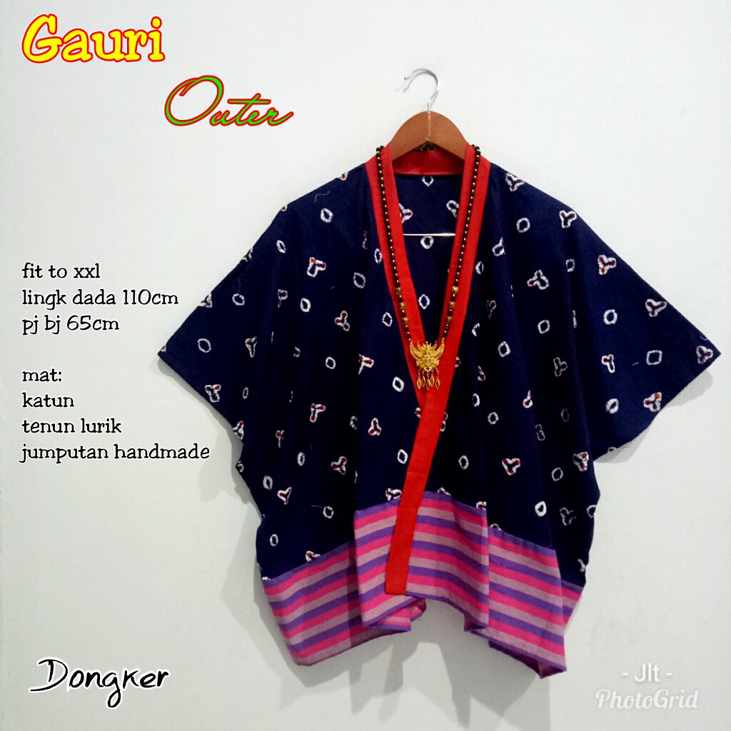 Gaori Outer | Outer Katun Mix Tenun Ori