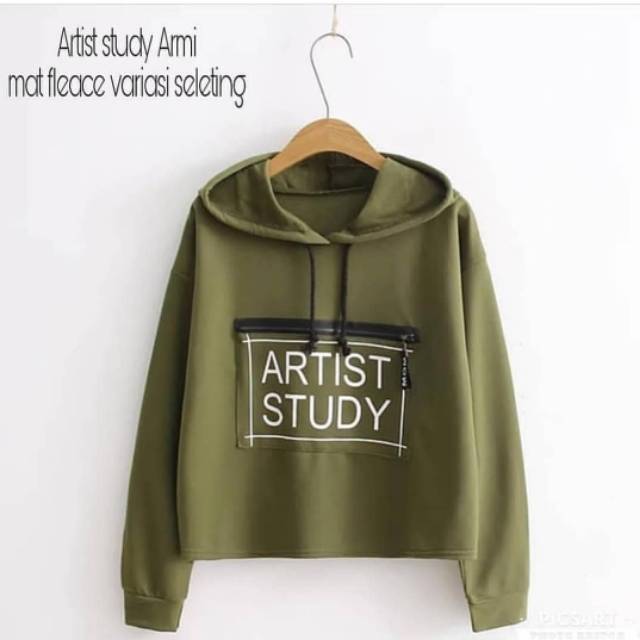 Artist study sweater - jaket cewek