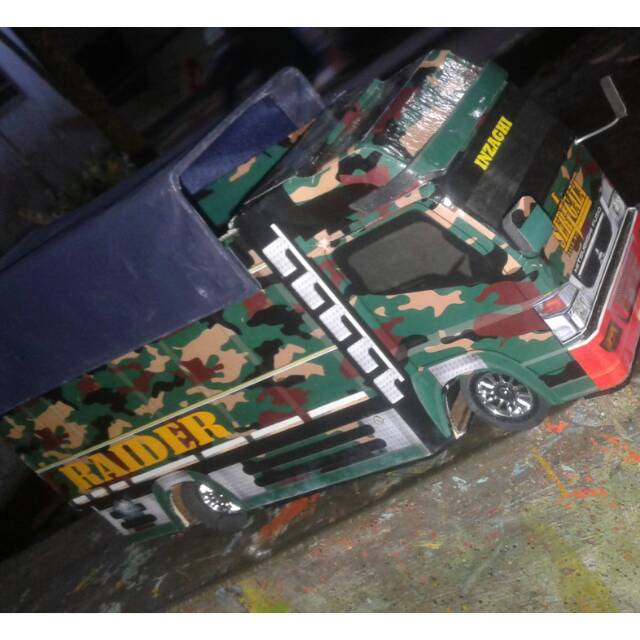Miniatur Truk Tentara RC