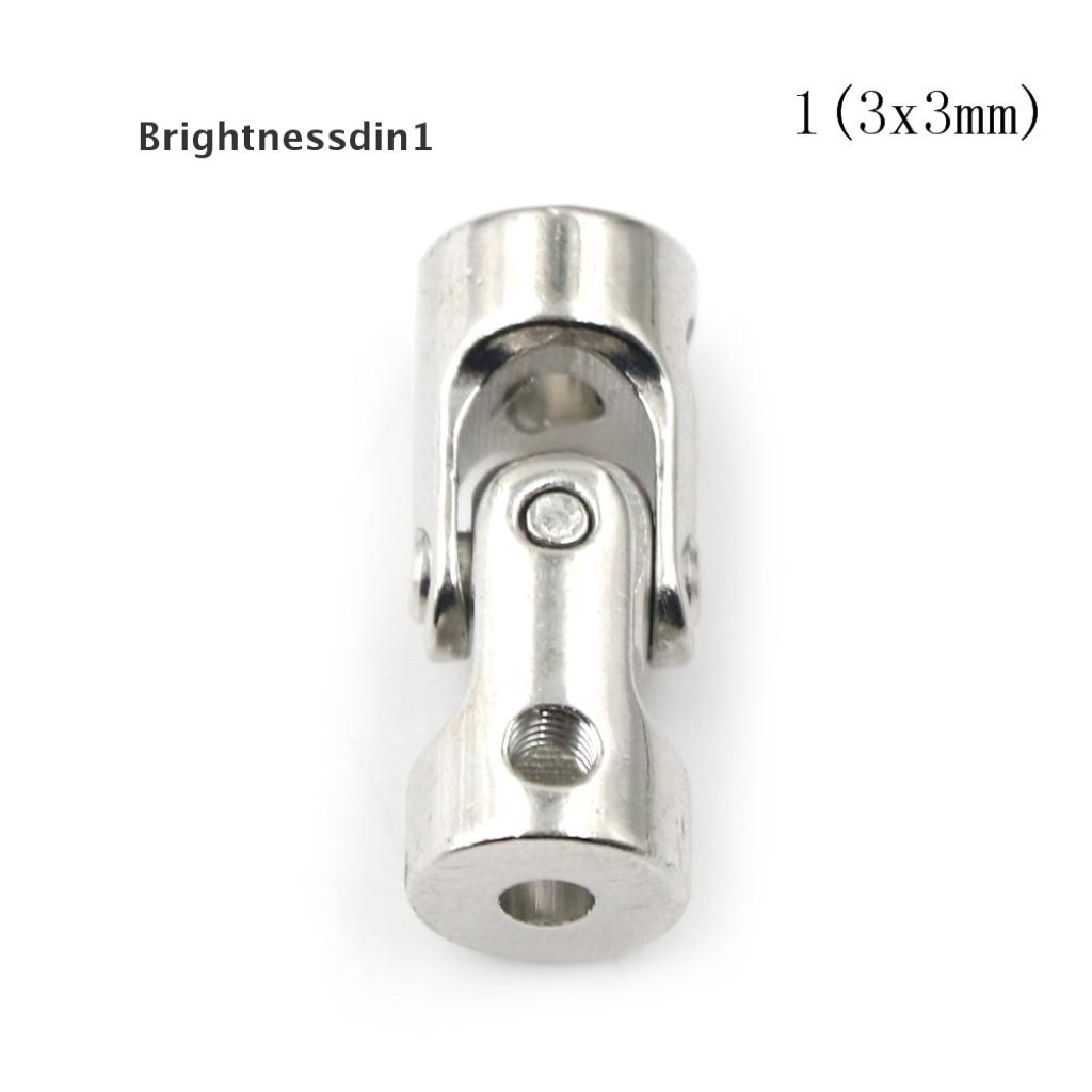 [Brightnessdin1] RC Boat Metal Cardan Joint Gimbal Couplings Universal Joint Accessories #