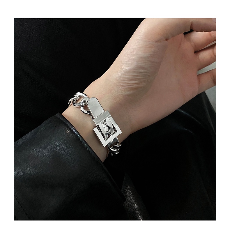 Metal Strap Bracelet Accessories Hip-hop Punk Simple