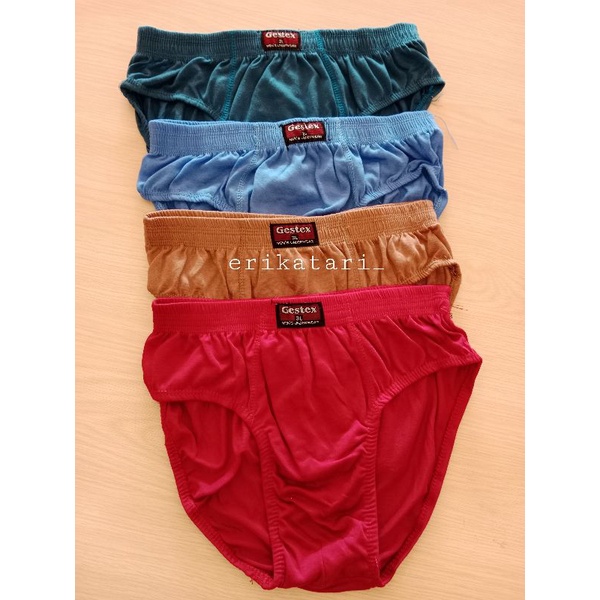 Sempak gestex / celana dalam pria / sempak pria / celana dalam pria lembaran