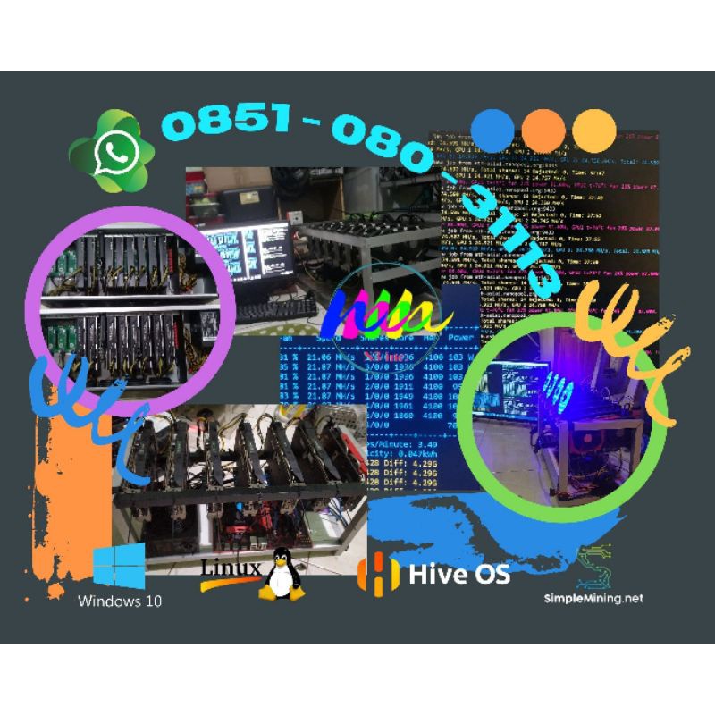 Mining Rig tanpa GPU