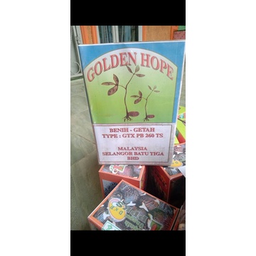 bibit karet golden hope