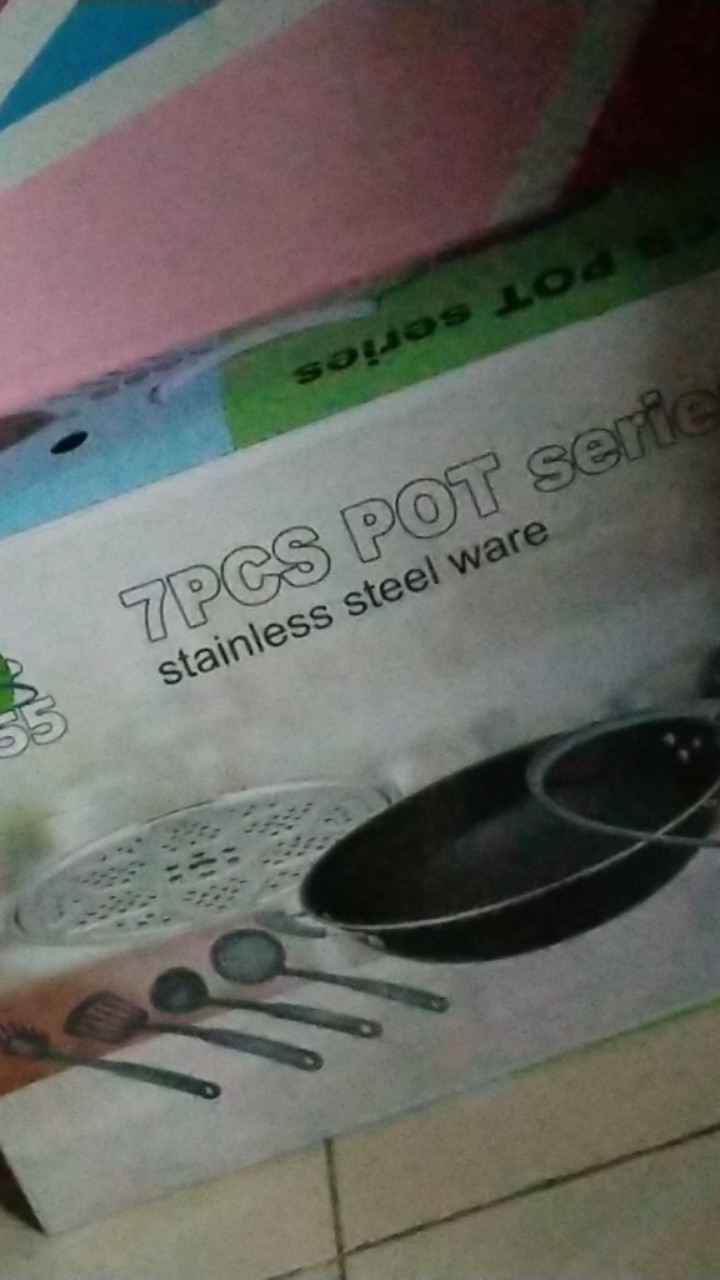 Wajan Gagang Panjang Set 7 Pcs/cook Ware Set