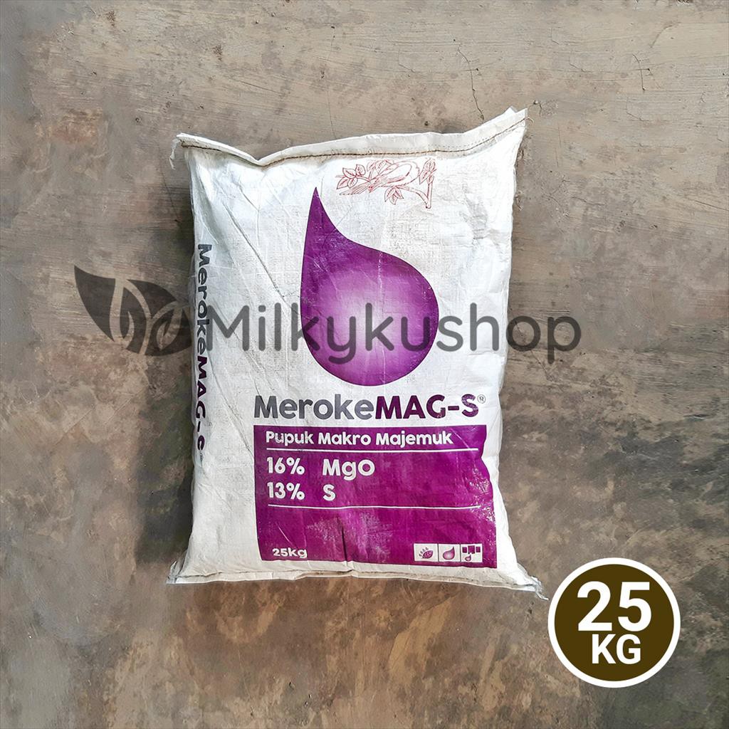 PUPUK MEROKE MAG-S 25 KG KEMASAN PABRIK VIA GOSEND GRAB