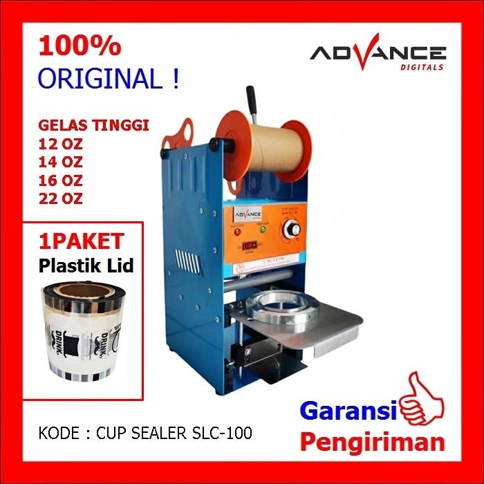 Sealer Mesin Press Gelas Plastik Cup Sealer Advance Slc 100 (Advance)