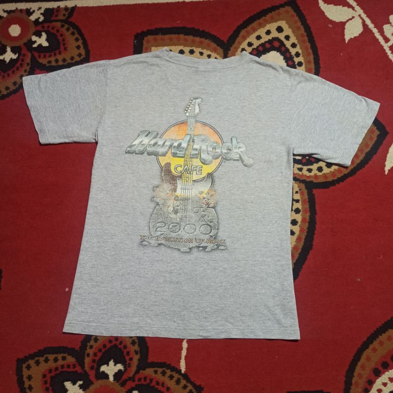 Kaos hard rock Cafe Second Mantap