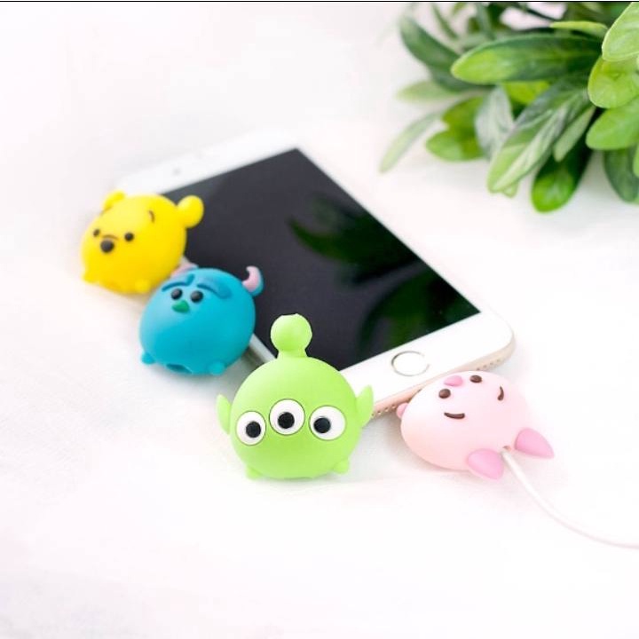 TSUM TSUM - Cable Bite/ Pelindung Ujung Kabel/ Cable Saver/ Cable Protector