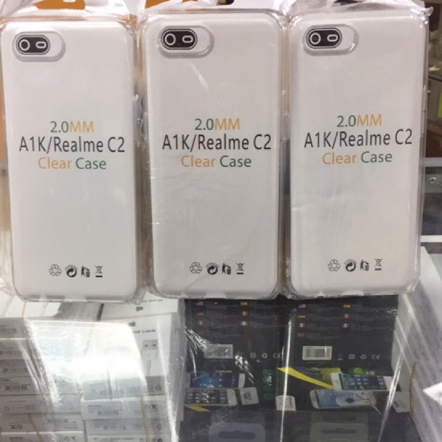 Jelly case bening Oppo realme C2/A1k