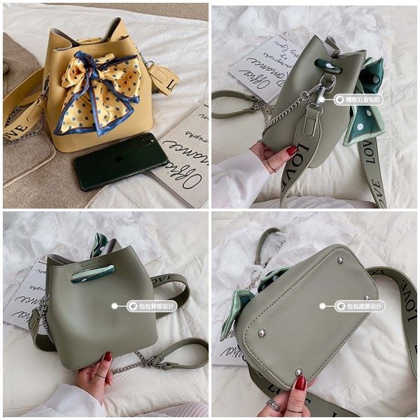 K9022 (2IN1) BEIGE/BLACK/GREEN/YELLOW TAS SLEMPANG PITA FREE POUCH TAS WANITA FASHION IMPORT MODIS ELEGAN TERMURAH TERLARIS TERBARU BAGSTORE JAKARTA TAS BATAM CR7376 B15845 KPC9022