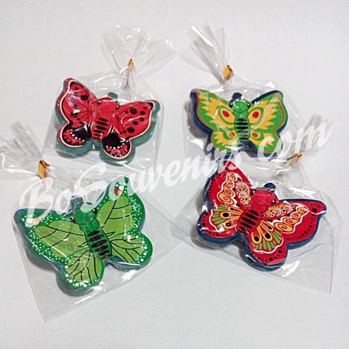Unik Souvenir Pernikahan  Magnet Kupu Kupu   Souvenir magnet kulkas New