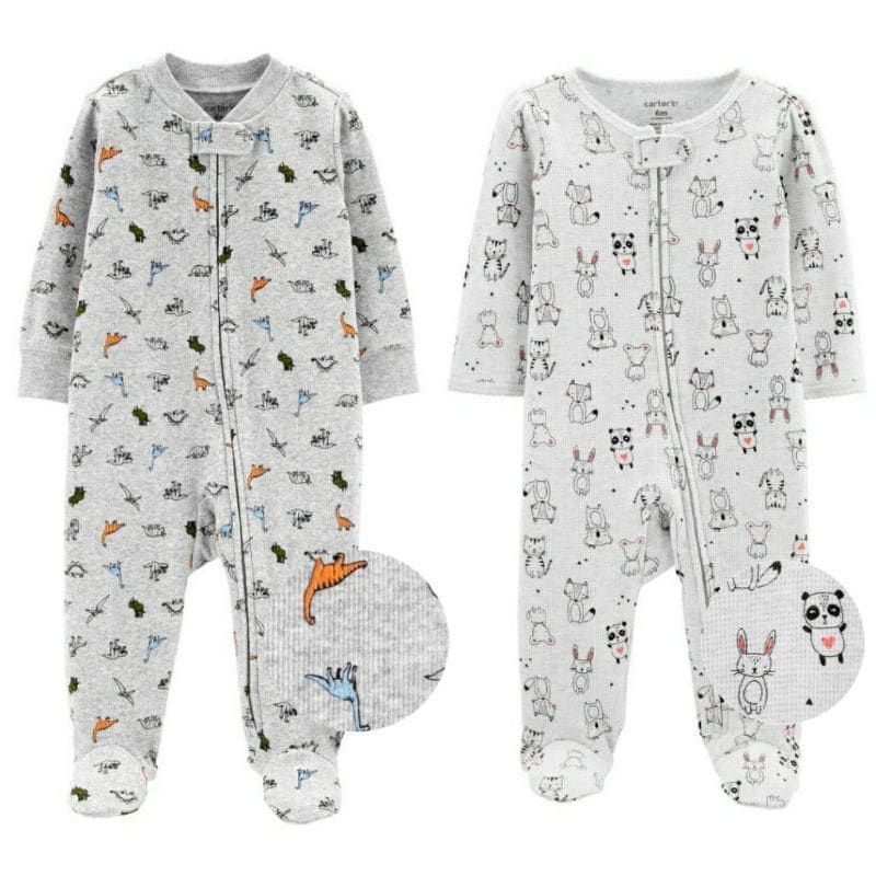 Carteer Sleepsuit Baby Original Panjang Cowok Cewek Usia 1 sd 5 Tahun Baju Bayi KBS