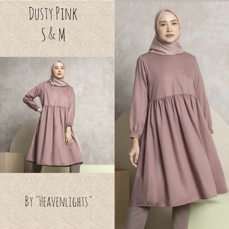 CALLA PLAIN TUNIK "HEAVENLIGHTS"