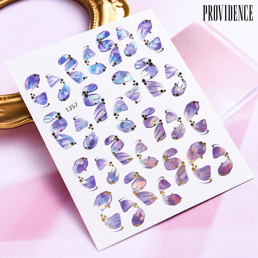 Providence Manicure Decal Delicate Exquisite Glue-free Ballet Streamers Nail Art Transfer Sticker for Women