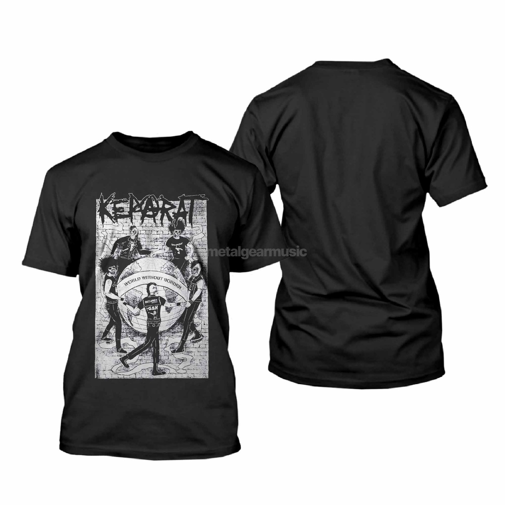 Metalgear Music Original Keparat - Globe Tshirt Baju Kaos