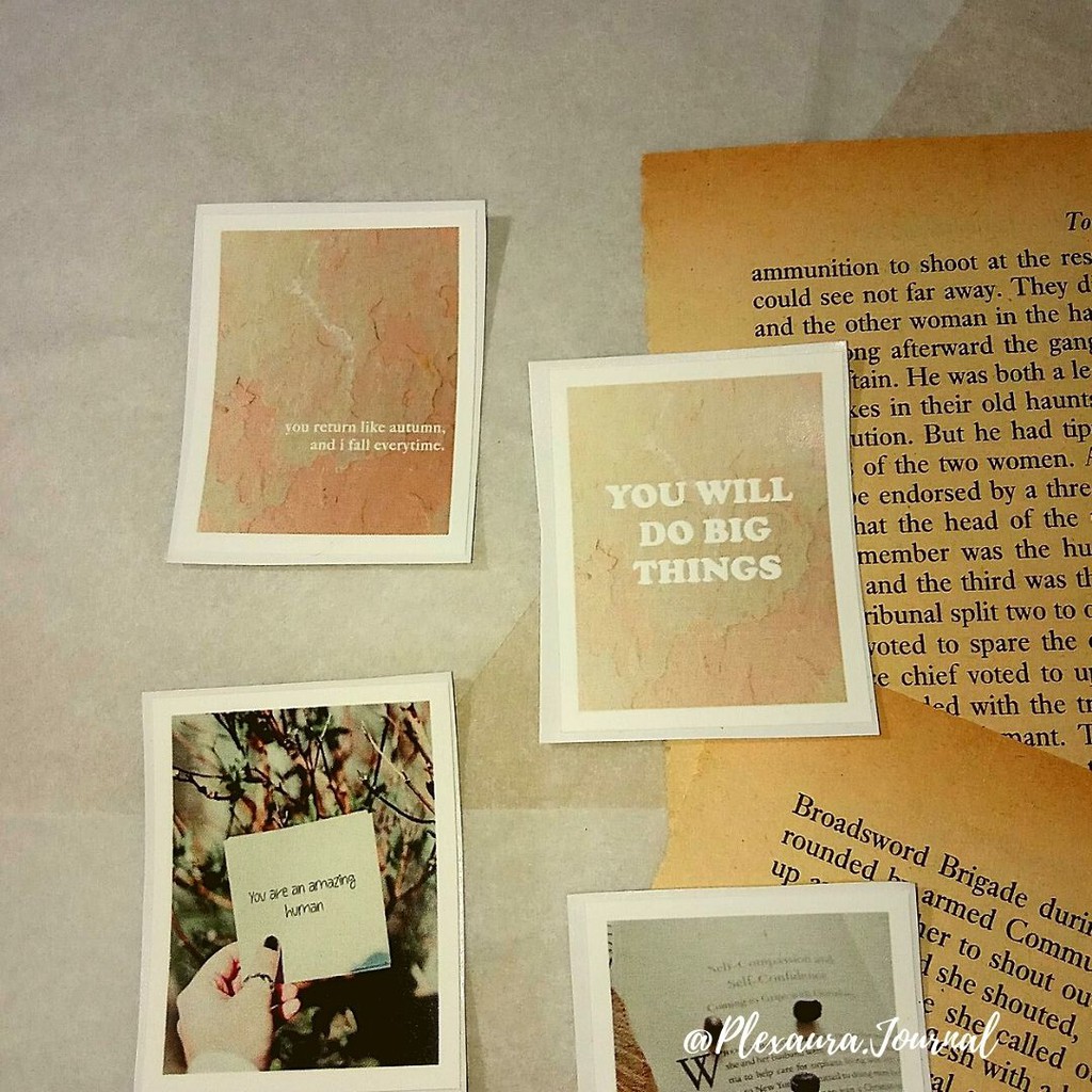 

Sticker Aesthetic “Quote” Special by Plexaura Journal