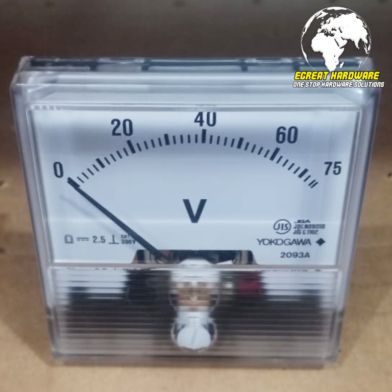 Alat Ukur Voltmeter Lincoln Electric S26186 Mesin Las