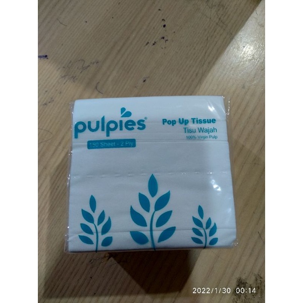 Tisu wajah/pop up tisue 150 sheet 2 ply murah