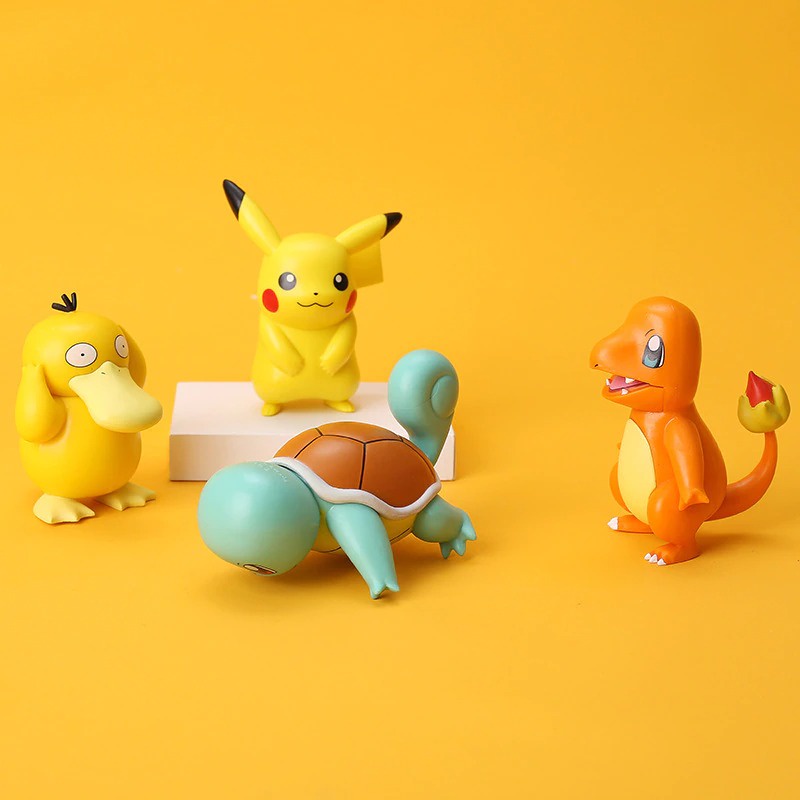 Action Figure Karakter Pokemon 6 PCS - XPY06 - Multi-Color