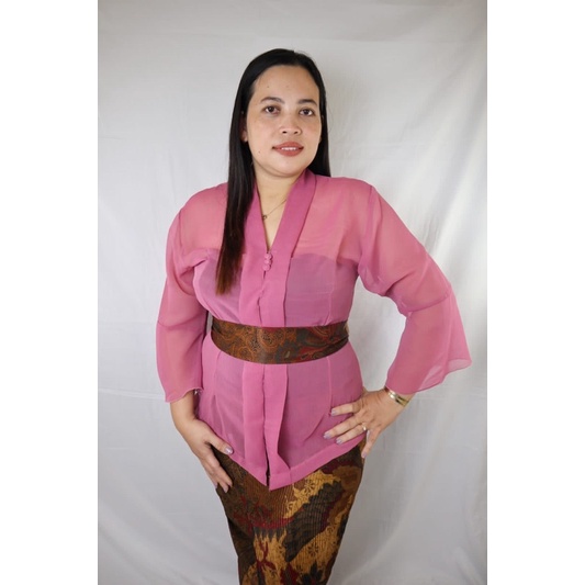 Kebaya Jadi Kartini - kebaya jumbo - kartini jumbo - kartini lengan terompet jumbo - kebaya bali