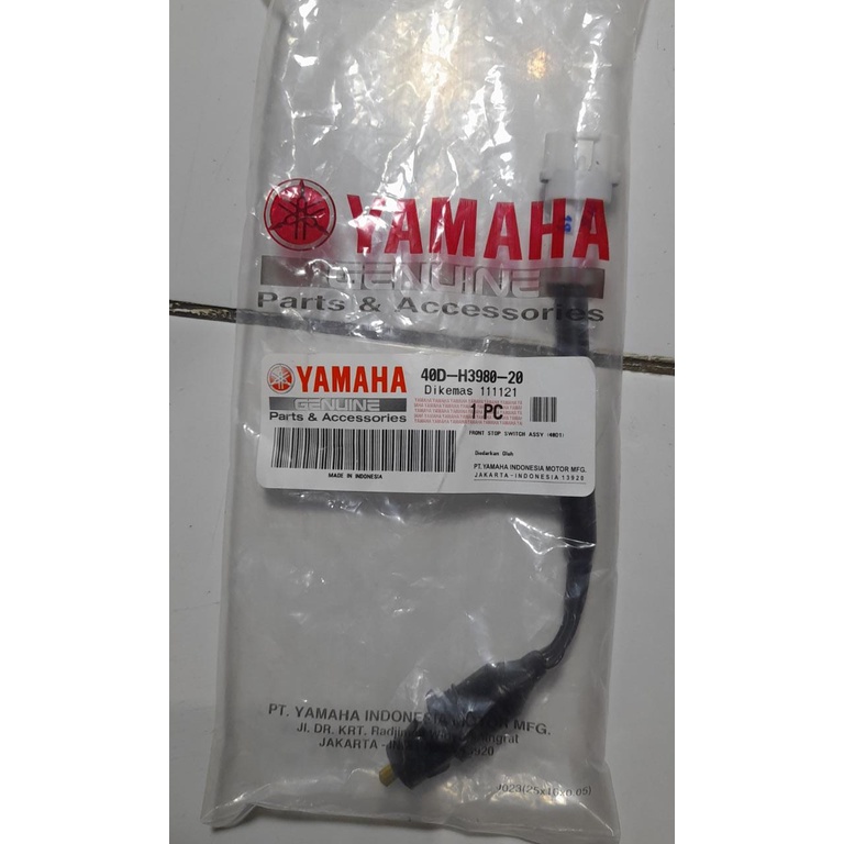 Switch Rem Depan Yamaha Kiri Belakang Lexi 40D H3980 20 / 40D H3980 21