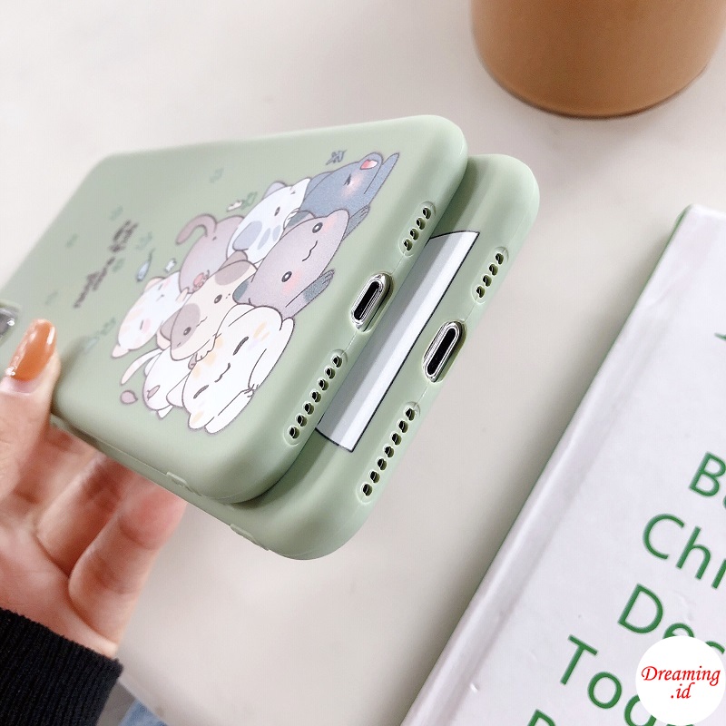 Case Realme 8 Pro 7i C17 7 Narzo 20 30A 6 5 5S 5i 6i Pro 3 C15 C12 C25 C25S C12 C11 C2 Soft Case Bahan Tpu Motif Panda-4