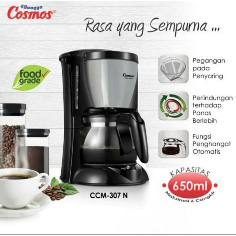 Coffee Maker Cosmos CCM 307 N Mesin Kopi Cosmos 307 Mesin Pembuat Kopi Cosmos 307