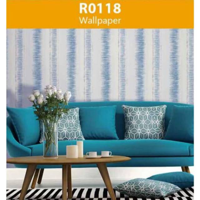 WALLPAPER VINYL TEBAL 3D RONA | CITRA