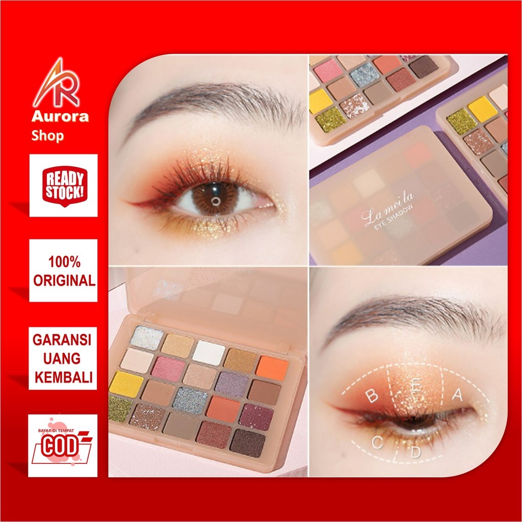 Lameila EYESHADOW PALETTE KOREA LENGKAP 20 WARNA 5103