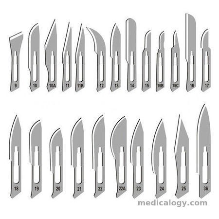 DENTAL PISAU BEDAH BISTURI OPERASI SURGICAL BLADE BLADES