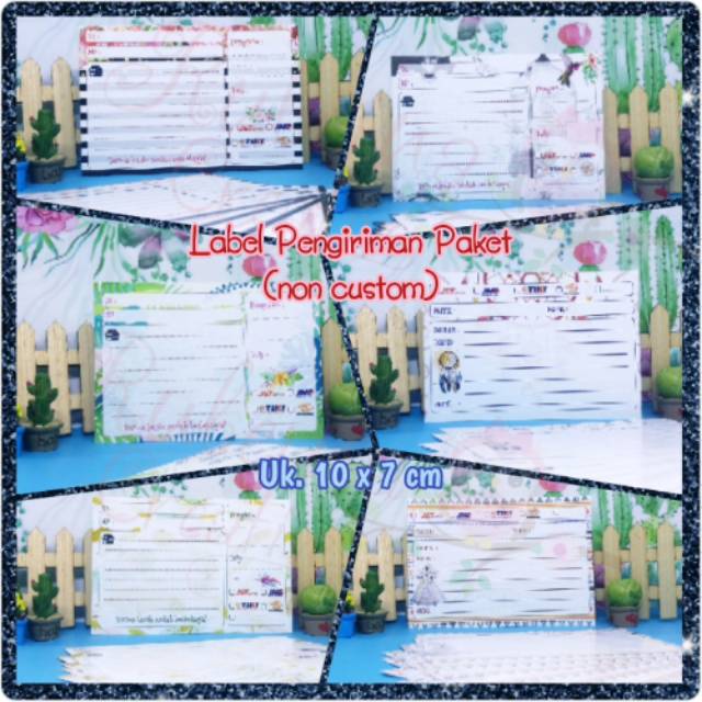 

(READY!!) Label Pengiriman Paket non Custom - Chic Series