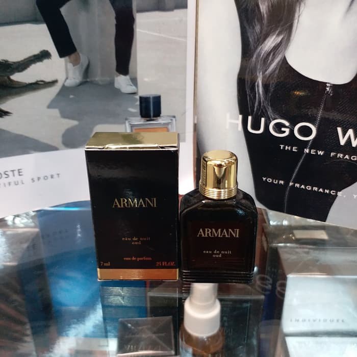 Origina Parfum Giorgio Armani Eau De Nuit Oud Edp 7ml