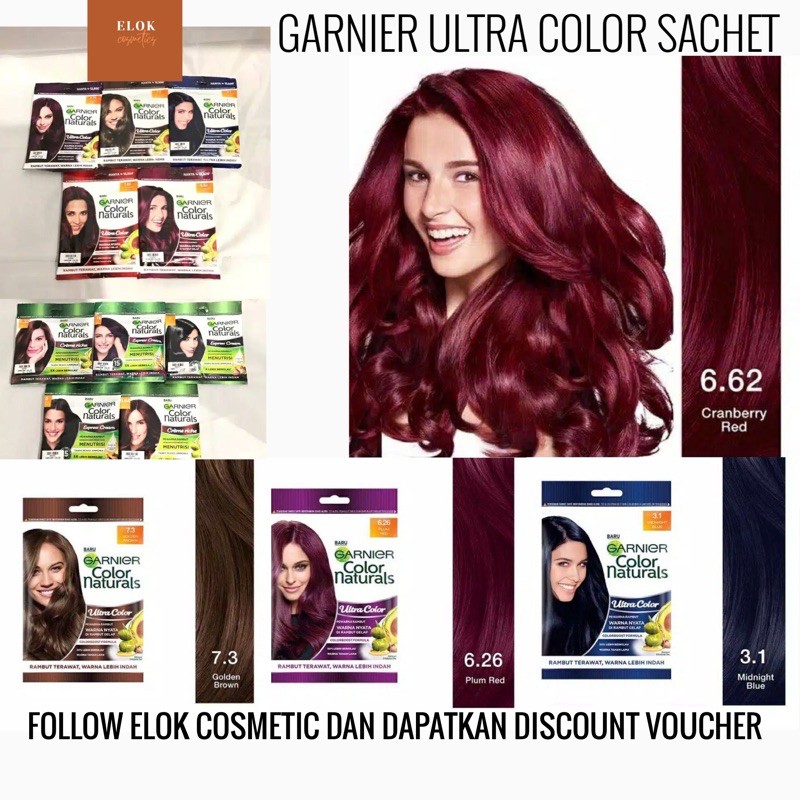 ELOK GARNIER ULTRA COLOR NATURALS COLOR SACHET CAT ELOK GARNIER ULTRA COLOR NATURALS COLOR SACHET CAT