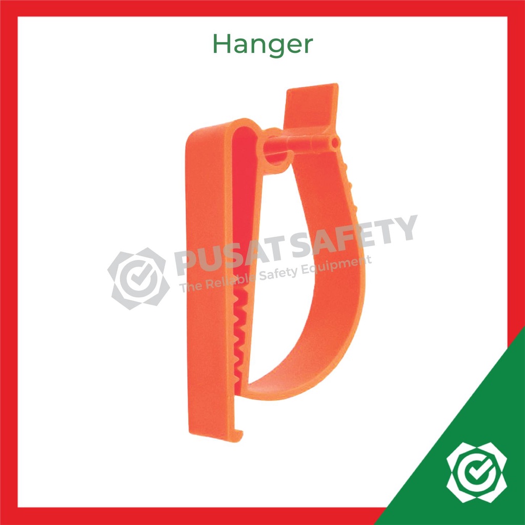 Gantungan Helm Safety Proyek Hanger Jepitan Clip Helmet