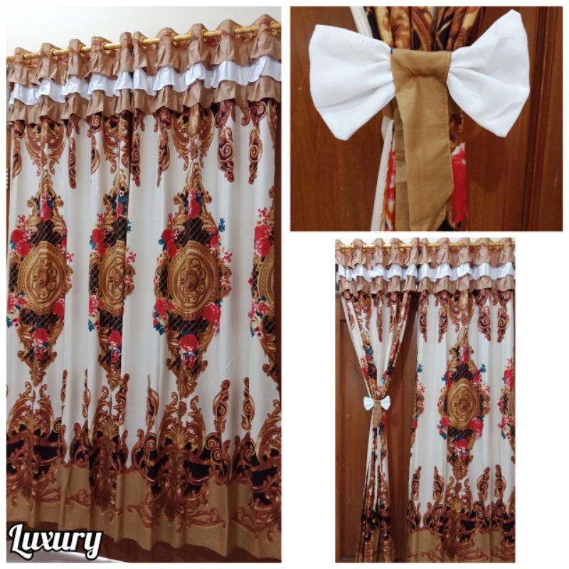 GORDEN SUSUN PITA  / GORDEN RUMBAI MINIMALIS / TIRAI JENDELA DAN PINTU