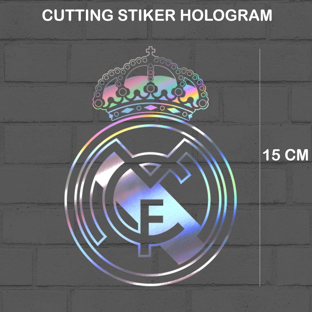 

Cutting Stiker Hologram Logo Real Madrid