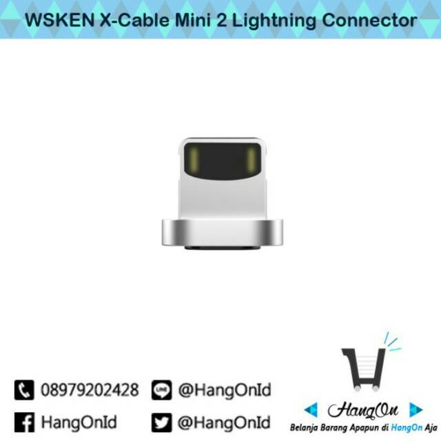 WSKEN X-Cable Mini 1 &amp; Mini 2 Microusb or Ligtning Only Plug