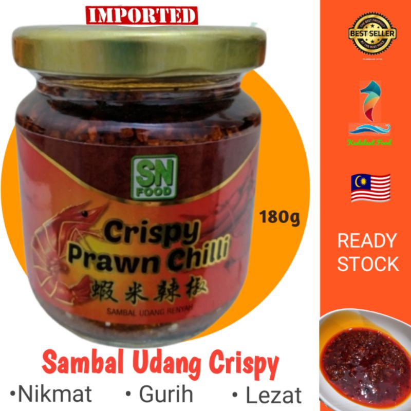 

SN Food Malaysia Crispy Chilli / Sambal Gurih ; 180 g