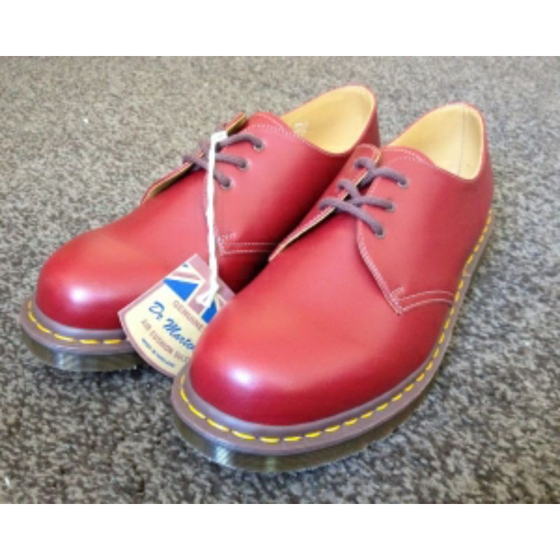 Sepatu Dr. Martens 1461 Vintage Oxblood Made In England