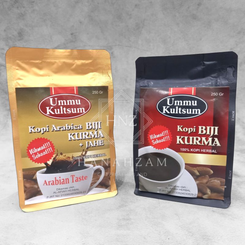 

KOPI ARAB HERBAL BIJI KURMA UMMU KULTSUM