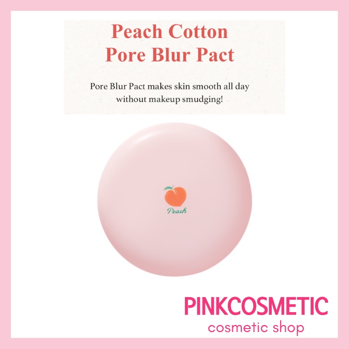 SKINFOOD Peach Cotton Pore Blur Pact 4g