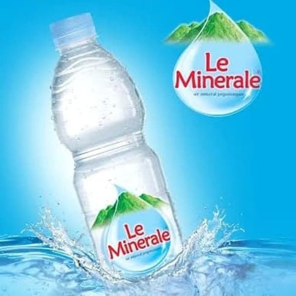 AIR MINERAL LE MINERALE 600ml  x 6 botol