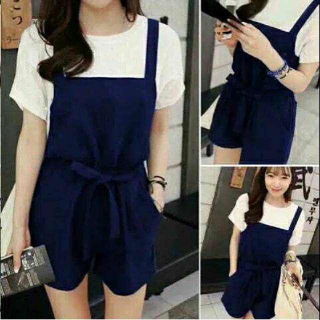 JUMPSUIT CEWEK ABG KOREA KEKINIAN