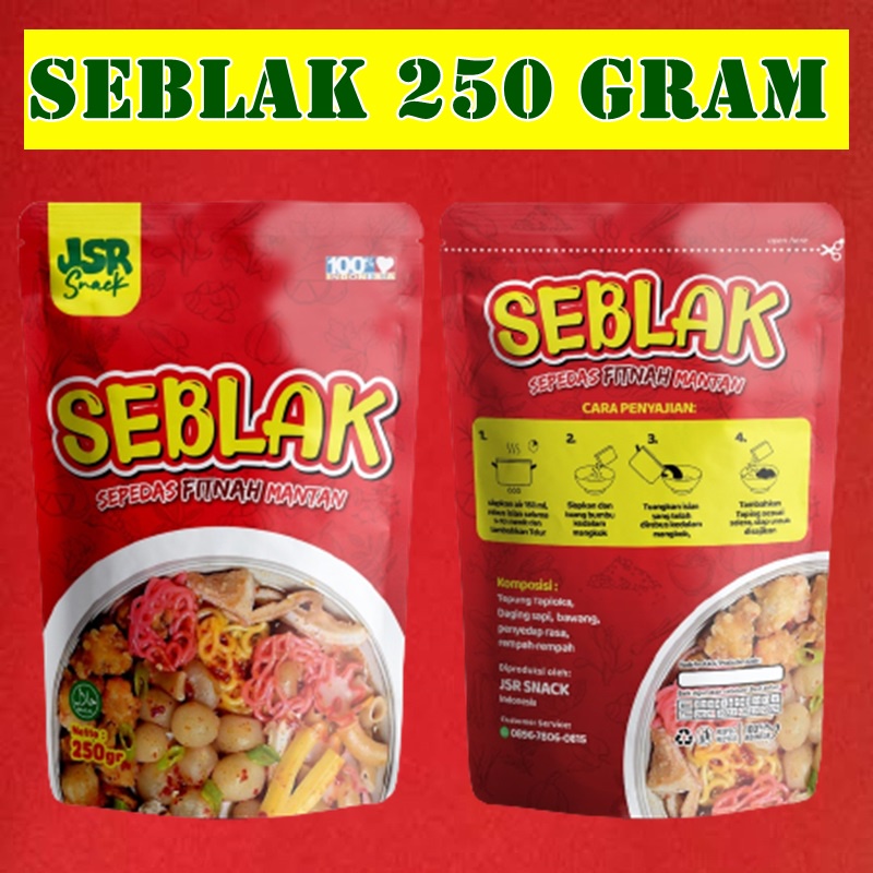 

SEBLAK KOMPLIT EXTRA PEDAS DENGAN BUMBU SPECIAL