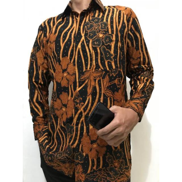 KEMEJA BATIK SOGA PREMIUM